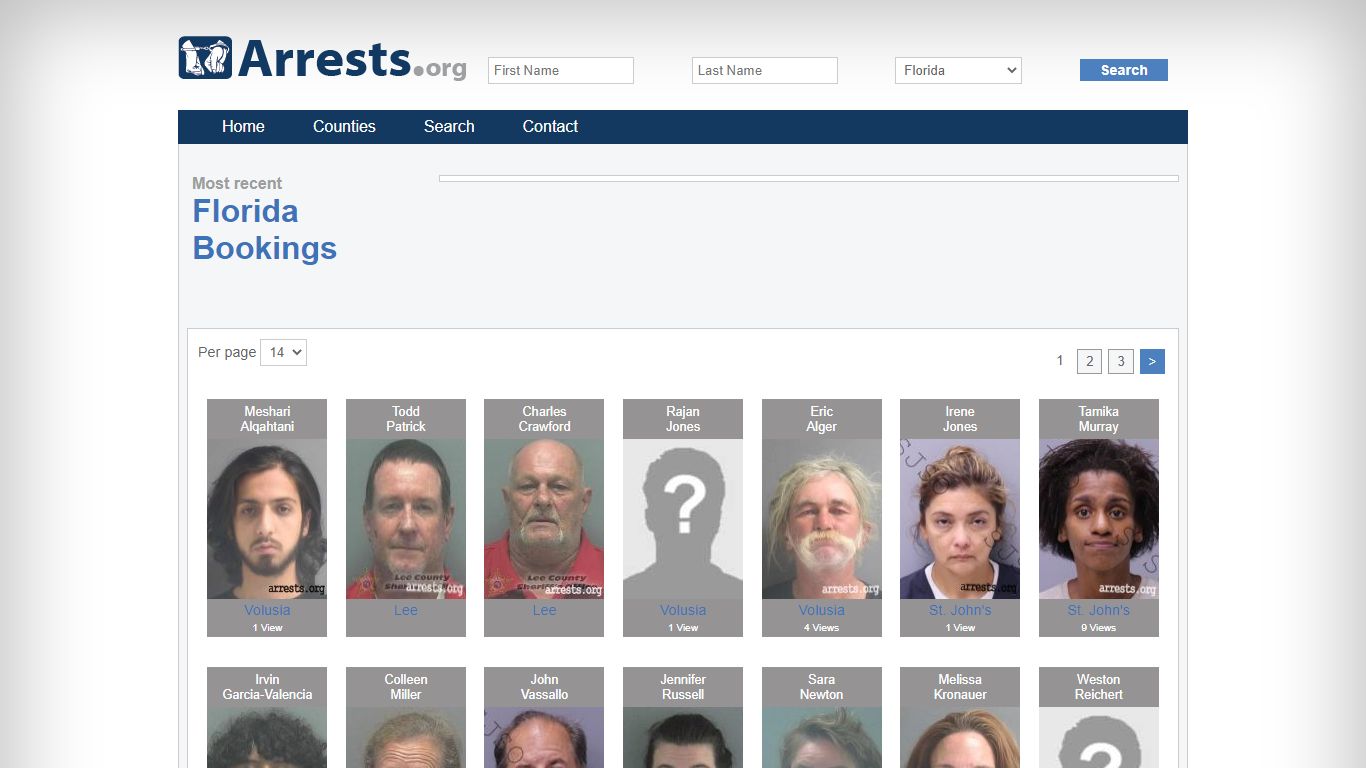 Florida Arrests and Inmate Search